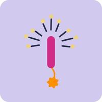 Sparkler Vector Icon