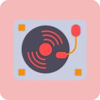 Turntable Vector Icon