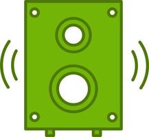 icono de vector de altavoz