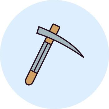 Pickaxe Vector Icon