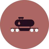 Oil Tank Vector Icon