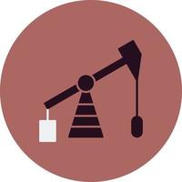 Oil Pump Vector Icon