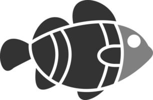 Clown Fish Vector Icon