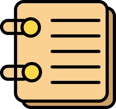 icono de vector de planificador