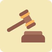 Gavel Vector Icon