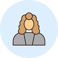 Judge Vector Icon Vector Icon