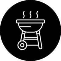 icono de vector de barbacoa