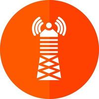 Broadcast Tower Vector Icon Design