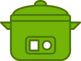 Rice cooker Vector Icon