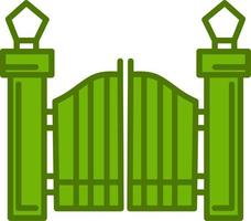 Gate Vector Icon