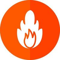 Burn Vector Icon Design