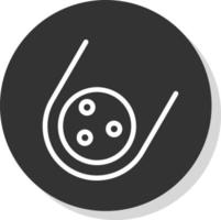 Meteor Vector Icon Design