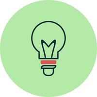 Light bulb Vector Icon