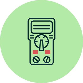 icono de vector de analizador