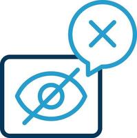 Blind Vector Icon Design