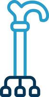 Walking Stick Vector Icon Design