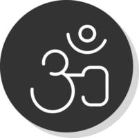 Om Vector Icon Design