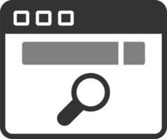 Search web page Vector Icon