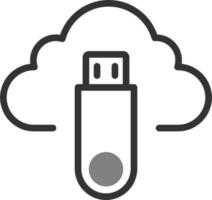 Flash Drive Vector Icon