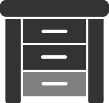 Side Table Vector Icon