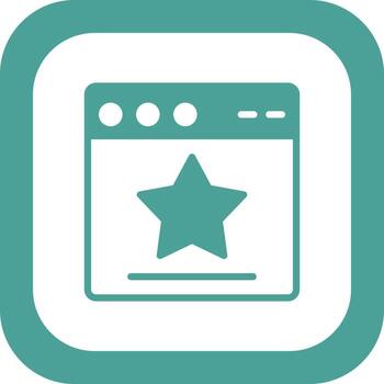 icono de vector de navegador web