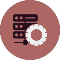 Database Managment Vector Icon