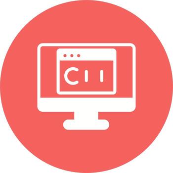 Programming Language Vector Icon