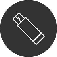 icono de vector de unidad usb