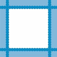 Blue and white frame background color with circle shapes. Suitable for social media post and web internet ads. vector