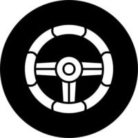 Steering Wheel Vector Icon