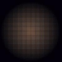 Free vector abstract round halftone design