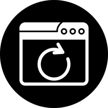 Web Reload Vector Icon