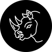 rinoceronte vector icono