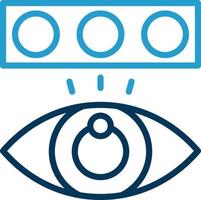 Color Blindness Test Vector Icon Design