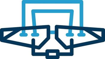Subwing Vector Icon Design