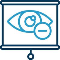 Myopia Vector Icon Design