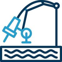 Fishing Vector Icon Design