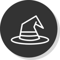 Hat Wizard Vector Icon Design