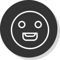 Laugh Vector Icon Design