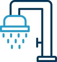 Shower Vector Icon Design