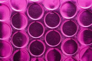 shiny metallic magenta circle texture photo