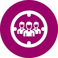 Focus Group Vector Icon