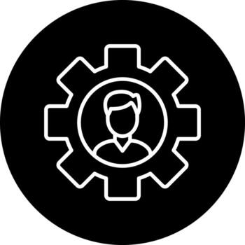 icono de vector de configuración