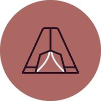 Tent Vector Icon