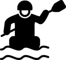 Rafting Vector Icon