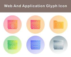 Web And Application Vector Icon Set