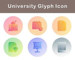 university Vector Icon Set