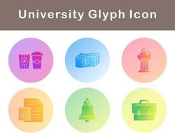 university Vector Icon Set