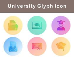 university Vector Icon Set