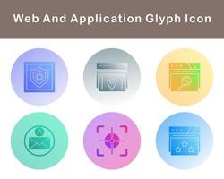 Web And Application Vector Icon Set